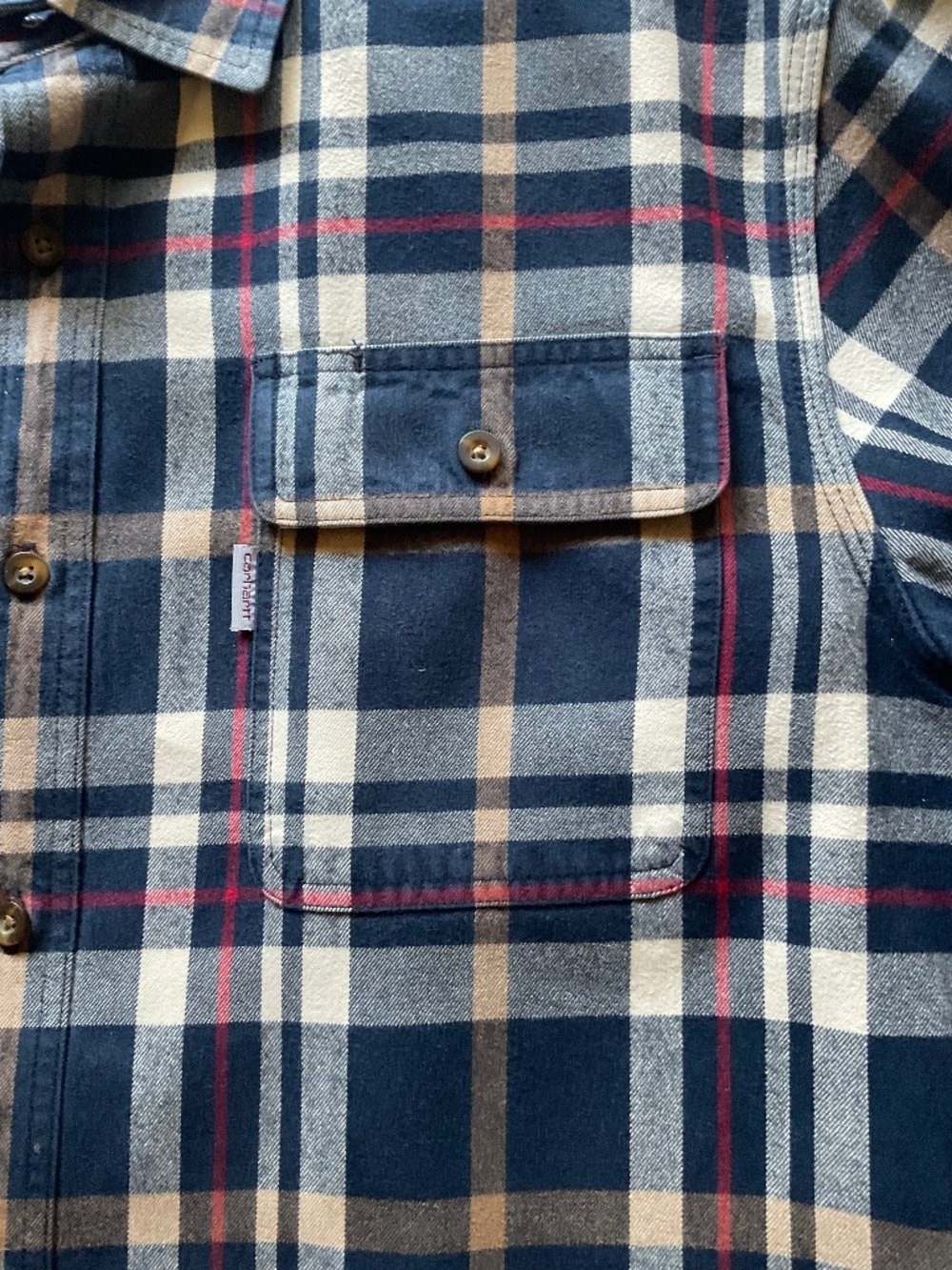 Carhartt-Original Fit-Long sleeve- Woven Plaid Shirt